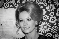 Ihre Arbeit war ein „Spiel“. Die Schauspielerin Claudine Auger, hier im Januar 1968 im Olympia in Paris.