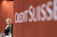 Teure Strafe: Die Schweizer Großbank Credit Suisse wird von der US-Justiz zur Kasse gebeten.