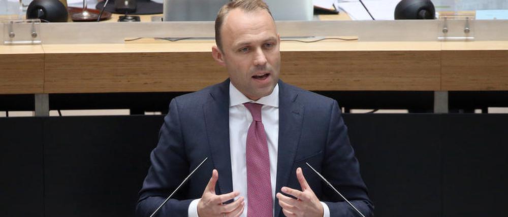 Sebastian Czaja, FDP-Fraktionschef im Abgeordnetenhaus.