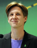 Daniel Wesener ist Landesvorsitzender der Berliner Grünen, zusammen mit Bettina Jarasch.
