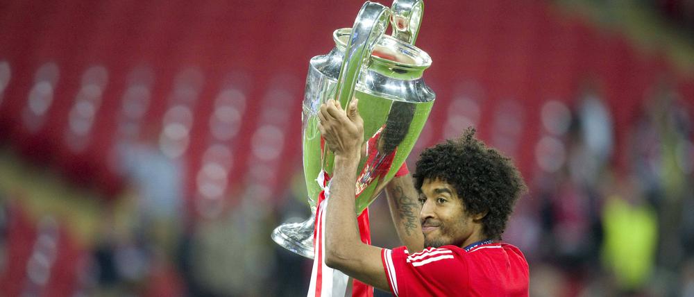 Sein größter Triumph. Mit den Bayern gewann Dante 2013 die Champions League.