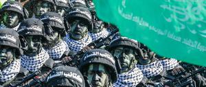 Hamas-Kämpfer im Gazastreifen, 2022.
