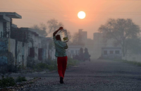 Der Smog in Indiens Metropolen verkürzt die Lebenserwartung der Inder um durchschnittlich 3,2 Jahre