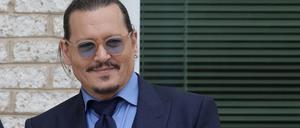 Strahlender Halbgewinner. Schauspieler Johnny Depp am letzten Prozesstag.