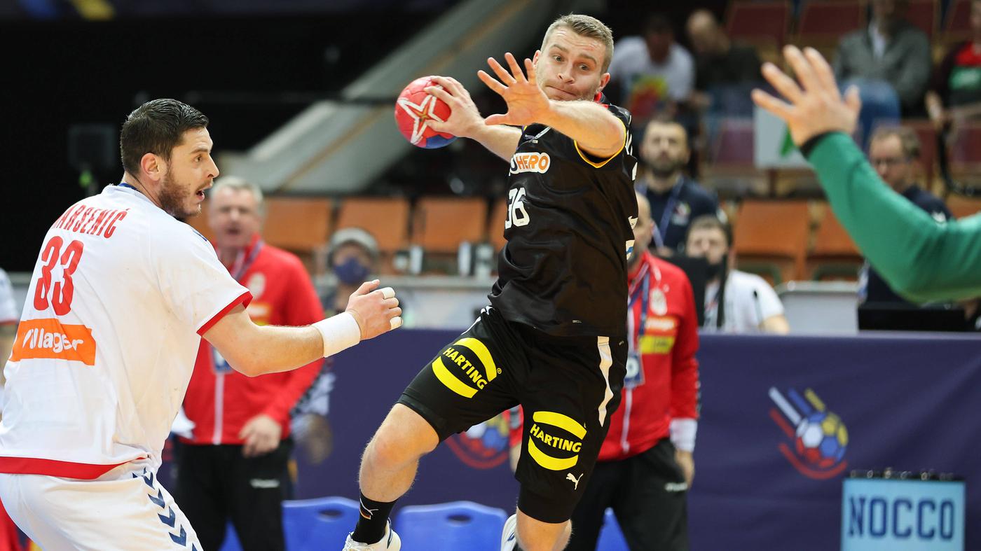 Entdeckung bei der Handball-WM Lukas Mertens liefert auf Linksaußen eine große Show ab