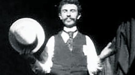 „Dickson Greeting“ hieß der erste Film, der mit dem „Kinetoskop“ entstand.