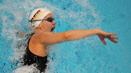 DM Schwimmen - Weltrekord für Britta Steffen