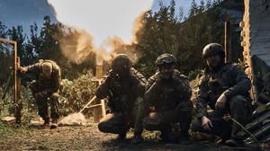 Ukrainische Soldaten im Donbass