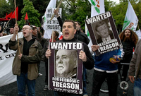 Verraten und verkauft. 2010 protestierten Zehntausende in Irlands Hauptstadt Dublin gegen die Bankenrettung.
