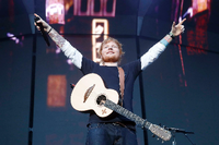 Ed Sheeran im Berliner Olympiastadion.