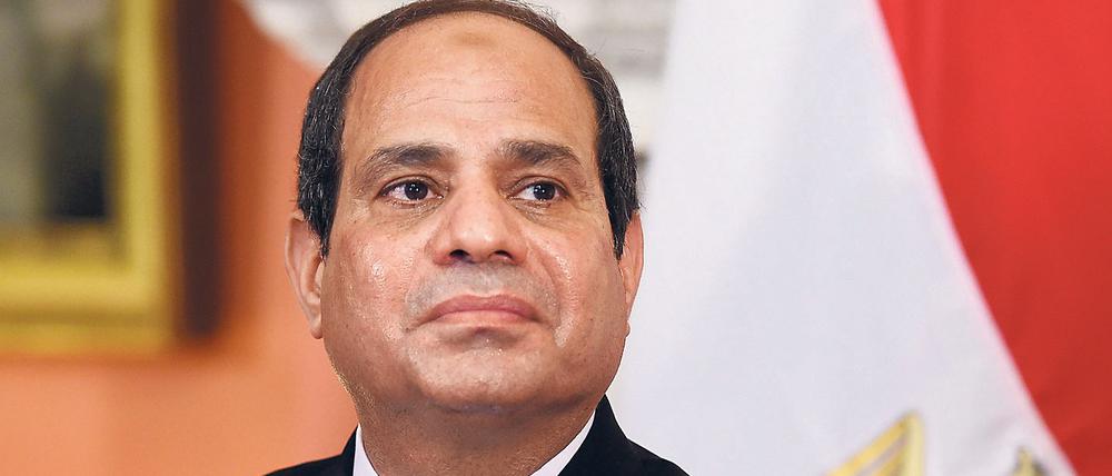 Präsident Abdel Fattah al Sisi regiert das Land seit 2014.