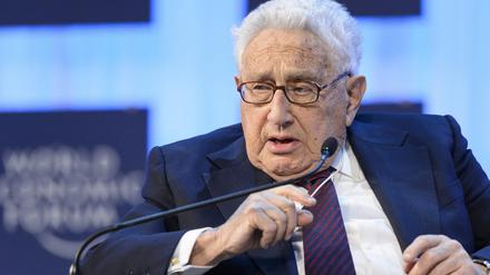 Der ehemalige US-Außenminister Henry Kissinger.