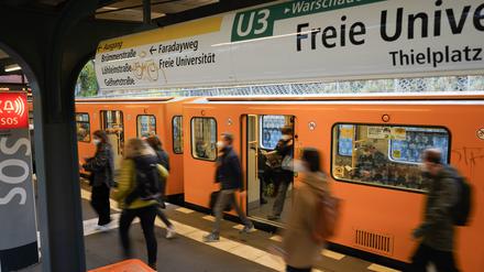 Die Linie U3 soll nach dem Wunsch von Verkehrssenatorin Manja Schreiner verlängert werden.