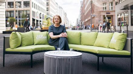 Lisa Paus auf dem grünen Sofa: Die einsame Ministerin