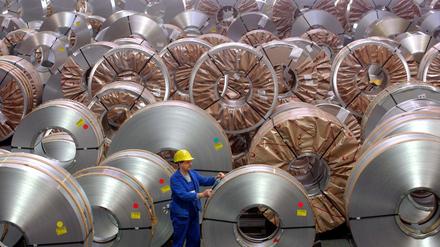 Das unter dem Namen Eko bekannte Werk von ArcelorMittal in Eisenhüttenstadt ist der größte Stahlproduzent Ostdeutschlands. 