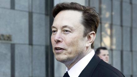 Elon Musk, aufgenommen in San Francisco am 24. Januar 2023. 