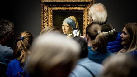 Gedränge bei Vermeer in Amsterdam.