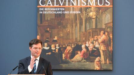 Eröffnung der Calvin-Ausstellung im Deutschen Historischen Museum in Berlin