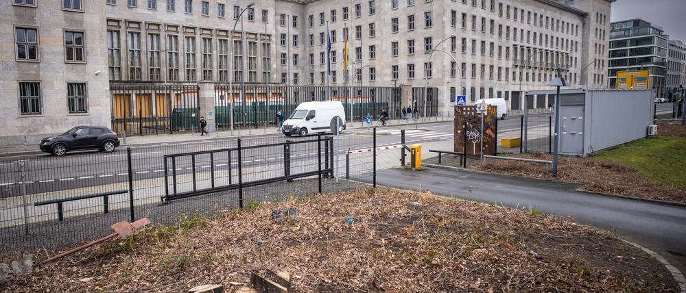 Die Freifläche gegenüber dem Bundesfinanzministerium an der Wilhelmstraße.