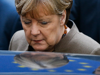 Kanzlerin Angela Merkel bei einem EU-Gipfel im Dezember 2015 in Brüssel.