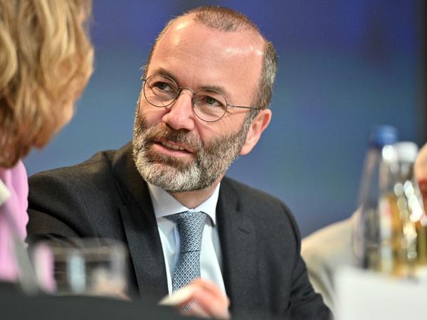 EVP-Fraktionschef Manfred Weber (CSU) bereitet sich auf die Europawahl im kommenden Jahr vor.
