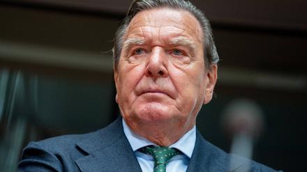 Gerhard Schröder, ehemaliger Bundeskanzler.