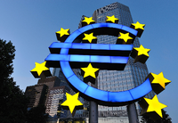 Baustelle Euro: Die EZB pumpt massig Geld in den Bankensektor.