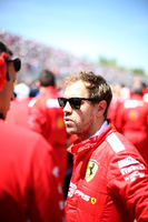 Frustriert. Sebastian Vettel hatte seine Emotionen nach dem Rennen nicht im Griff.