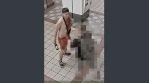 Ein Sprayer schubste einen Mann ins Gleisbett der U-Bahn, nachdem dieser ihn angesprochen hatte.