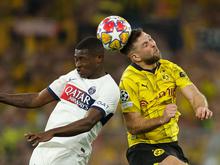 Füllkrug trifft in der 36. Minute: BVB schlägt Paris im Halbfinal-Hinspiel der Champions League 1:0...