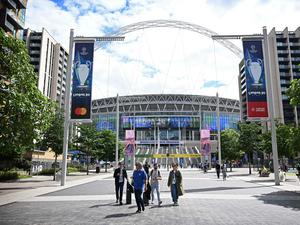 Das Wembley-Stadion in London.