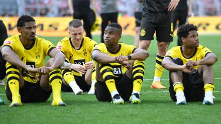 Die Profis von Borussia Dortmund sind tief frustriert.