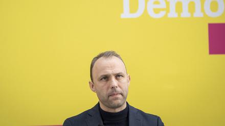 Sebastian Czaja, Spitzenkandidat zur Berlin-Wahl, am Montag. 
