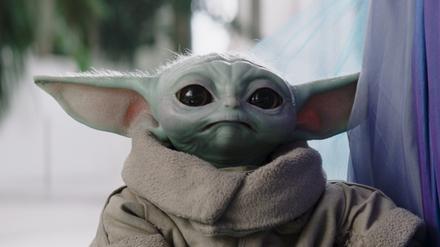 Grogu alias „Baby Yoda“ in der dritten Staffel von „Star Was: The Mandalorian“