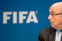 Präsident Sepp Blatter. Die Fifa ist sein Leben.