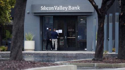 Die Silicon Valley Bank in Kalifornien