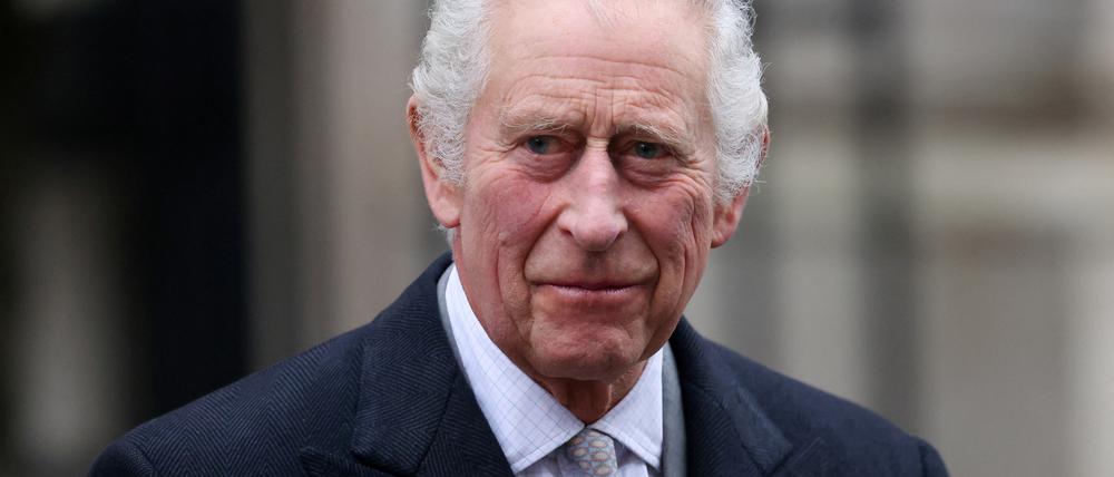 Der britische König Charles III., hier Ende Januar, ist an Krebs erkrankt.