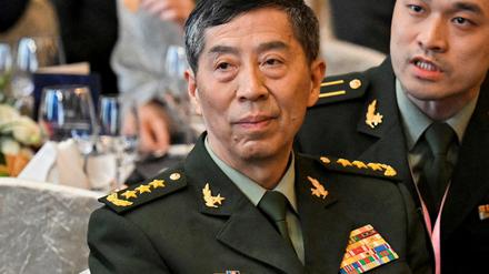 Chinas bisheriger Verteidigungsminister Li Shangfu in Singapur im Juni 2023. 