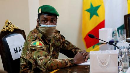 Oberst Assimi Goita, Führer der Junta in Mali. 