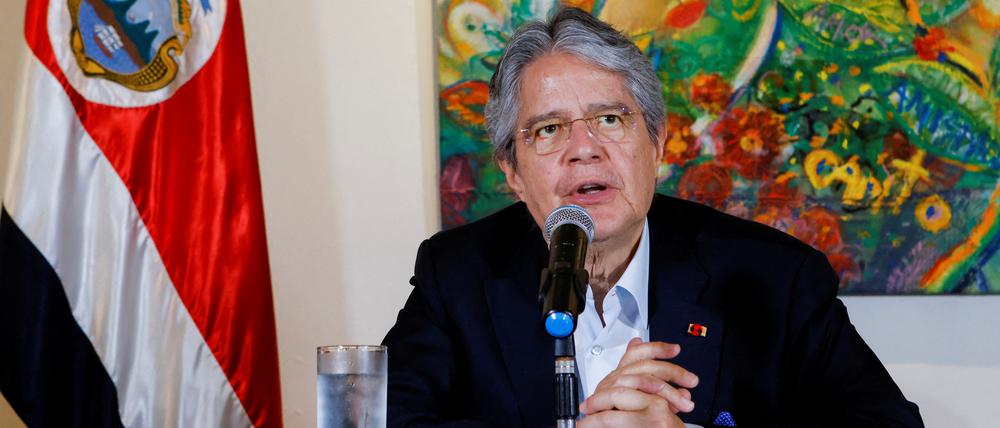Ecuadors Präsident Guillermo Lasso stellt sich seinem zweiten Amtsenthebungsverfahren.
