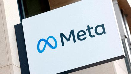 Das Logo des Meta-Konzerns.