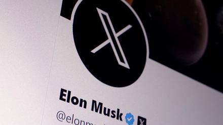 Elon Musks X -Account. 