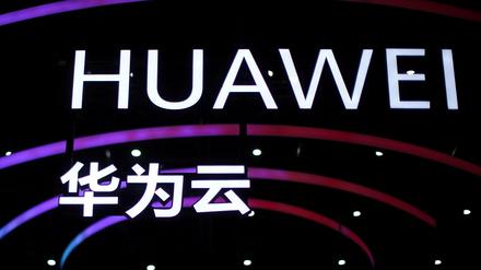 Das Logo des Huawei-Konzerns.