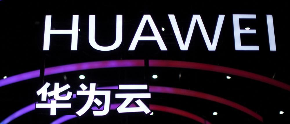 Das Logo des Huawei-Konzerns.