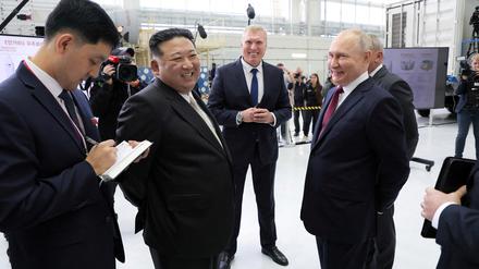 Kim Jong Un und Wladimir Putin.