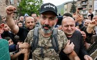 Oppositionsführer Nikol Paschinjan ist am Dienstag nicht wie von ihm erhofft zum neuen Regierungschef gewählt worden.