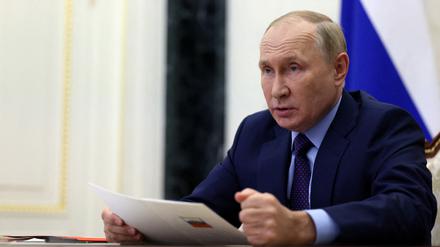 Wladimir Putin am 9. September 2022.