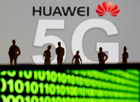 China liegt mit seinem Konzern Huawei beim Thema 5G vorn.
