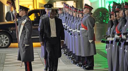 Cyril Ramaphosa bei einem Besuch in London im November.