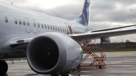 Die Boeing wird von der National Transportation Safety Board (NTSB) in Portland, Oregon untersucht. 